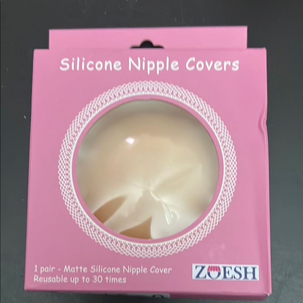 Pink and Cream Silicone Bras Intimates